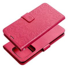 FORCELL Pouzdro Forcell flipové MEZZO Book XIAOMI Redmi NOTE 13 5G mandala magenta