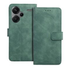 FORCELL Pouzdro Forcell Flipové TENDER Book Case pro XIAOMI Redmi NOTE 13 PRO Plus 5G green