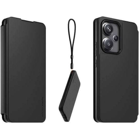 Xiaomi  Book Pouzdro s Poutkem pro Xiaomi Redmi Note 13 Pro+ Black