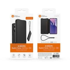 Xiaomi  Book Pouzdro s Poutkem pro Xiaomi Redmi Note 13 Pro+ Black