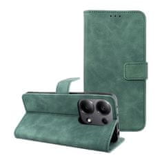 FORCELL Pouzdro Forcell Flipové TENDER Book Case pro XIAOMI Redmi NOTE 13 PRO 4G green