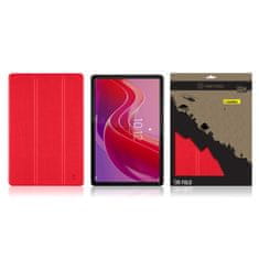 Tactical Book Tri Fold Pouzdro pro Lenovo Tab M11/M11 LTE (TB-330FU/TB-330XU) Red 8596311249518