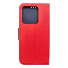 FORCELL Pouzdro Forcell flipové Fancy Book pro XIAOMI Redmi NOTE 13 5G red / navy