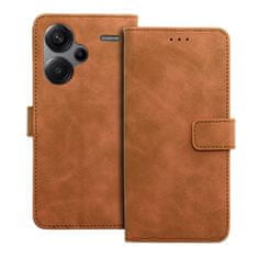 FORCELL Pouzdro Forcell Flipové TENDER Book Case pro XIAOMI Redmi NOTE 13 PRO Plus 5G brown