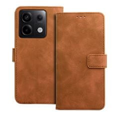 FORCELL Pouzdro Forcell Flipové TENDER Book Case pro XIAOMI Redmi NOTE 13 PRO 5G brown