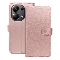 FORCELL Pouzdro Forcell flipové MEZZO Book XIAOMI Redmi NOTE 13 PRO 4G mandala , růžová gold