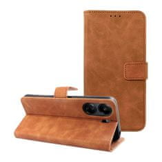 FORCELL Pouzdro Forcell Flipové TENDER Book Case pro XIAOMI Redmi 13C / POCO C65 brown