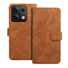 FORCELL Pouzdro Forcell Flipové TENDER Book Case pro XIAOMI Redmi NOTE 13 5G brown