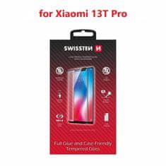 SWISSTEN Sklo Swissten Full Glue, Color Frame, Case Friendly Pro Xiaomi 13T Pro Černé