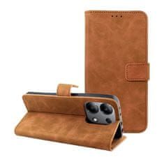 FORCELL Pouzdro Forcell Flipové TENDER Book Case pro XIAOMI Redmi NOTE 13 4G brown