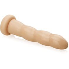 XSARA Vlnité dildo na přísavce spenetruje vagínu i anál - 76123040