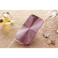 Flor de Cristal Odolné hliníkové pouzdro pro iPhone 5/5S - růžové zlaté, s výřezy a ochranou tlačítek