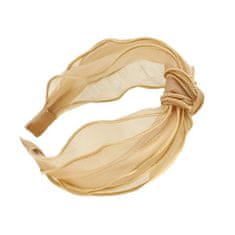 Flamenco Mystique Čelenka Turban O416K, průměr 11 cm, šířka 5,5 cm