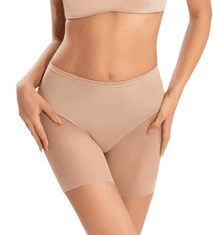 Selene 4137 Tělové dámské stahovací kalhotky s nohavičkou Barva: tělová, Velikost: L