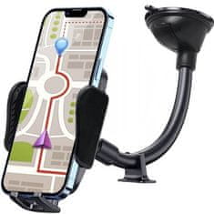 Xtrobb Držák na telefon do auta, černý, ABS/Silikagel/PC, 12.3 cm x 5.3 -10.5 cm