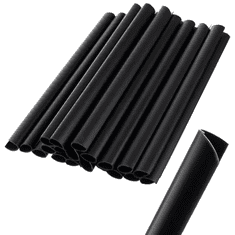 Gardlov Spony na plotovou pásku , černá, PVC, 19 x 1,25 cm