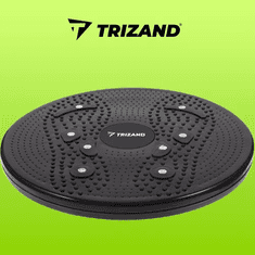 Trizand Multifunkční Twister 22186, černý, průměr 24,5 cm, nosnost 90 kg