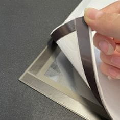 Malatec Magnetický rám pro diamantové lakování, černý/průhledný, PVC, 30x40 cm - 2 ks