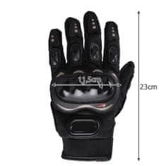 Trizand Motocyklové rukavice XL, černé, nylonové, 23 x 11,5 cm