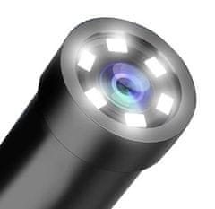 BIGSTREN Endoskopická Inspekční Kamera 2m s 6 LED, 3 Vyměnitelnými Hroty a Aplikací pro Telefon