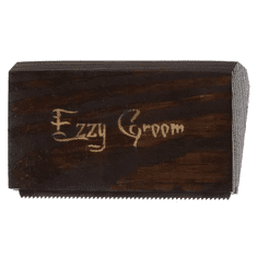 EzzyGroom Kartáč na hrubé vlasy Ezzy Groom, kov/dřevo, 10 x 5,5 x 2 cm