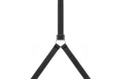 Iso Trade Sada erotických pout s nastavitelnou délkou, černá, max. délka 155 cm