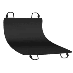 Purlov Podložka pro psa do auta, černá, 144x144 cm, materiál Oxford tkanina potažená PVC