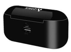 Izoxis Bezdrátová Bluetooth Sluchátka S16154 s Powerbankou 2000mAh, Dotykové Ovládání, Dosah 10m