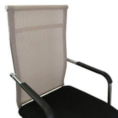 Flor de Cristal Univerzální židle KO20CZSZ, kovový rám, měkká houba, plastová tkanina, 48x48 cm