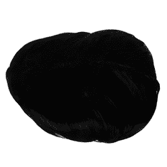 Soulima Dámská dlouhá paruka s copánky, černá, syntetické vlasy, obvod hlavy 52,7 - 57,3 cm