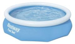 Bestway Expanzní bazén s čerpadlem, modrá, 3vrstvé PVC, 305x76cm