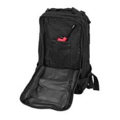 Trizand Vojenský turistický batoh, černý, nylon/polyester 600D, 26l