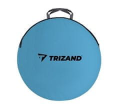 Trizand Plážový stan POP UP, modro-šedý, polyester, 220x120x90 cm