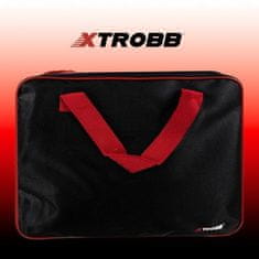 Xtrobb Kompletní sada na úpravu auta 22626, černá/červená, polyester/mikrovlákno/plast, 19 kusů