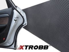 Xtrobb Nástěnný nárazník garáže pro ochranu dveří auta - černý, plastový (pěna), 20x200x0,4 cm