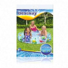 Bestway Nafukovací dětský bazén s měkkými stěnami, 152x30cm, PVC, kapacita 101 litrů