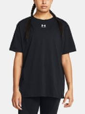 Under Armour Tričko Campus Oversize SS-BLK XS