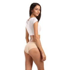 Lovelygirl 3PACK dámské kalhotky béžové (4999-nude) - velikost M