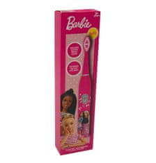 EXCELLENT Dětský elektrický kartáček na zuby s nástavci - Barbie