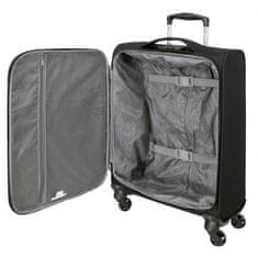 Joummabags Textilní cestovní kufr ROLL ROAD ROYCE Black/Černý, 55x40x20cm, 39L, 5019121 (small)