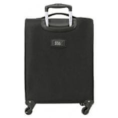 Joummabags Textilní cestovní kufr ROLL ROAD ROYCE Black/Černý, 55x40x20cm, 39L, 5019121 (small)