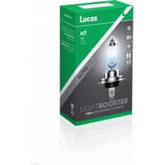 Lucas Autožárovky 12V H7 55W - Lucas LightBooster +150% extrémní svítivost 2ks