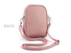 Kraftika 1ks černá dámská / dívčí kabelka crossbody s popruhem 14x19