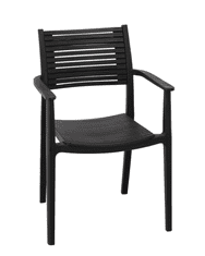 Zahradní židle TAIMENO černá