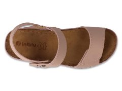 Befado dámské kožené sandály INBLU 158D255 velmi pohodlná obuv vel. 39
