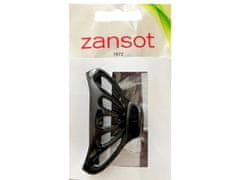 ZANSOT Zansot Sponka na vlasy Curved Classic Medium 7 cm, lesklá černá