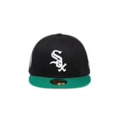 New Era Kšiltovka Chicago White Sox MLB Team Colour 59FIFTY Fitted Cap Black/ White 7 3/8 Černá