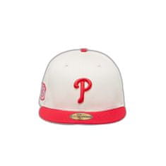 New Era Kšiltovka Philadelphia Phillies 59FIFTY Fitted Cap Ivory/ Front Door Red 7 1/4 Béžová