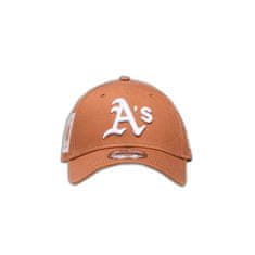 New Era Kšiltovka Oakland Athletics MLB Side Patch 9FORTY Adjustable Cap Brown/ White Universal