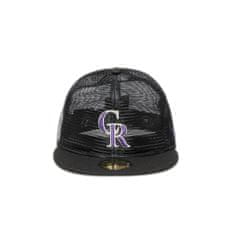 New Era Kšiltovka Colorado Rockies Mesh Patch 59FIFTY Fitted Cap Black 7 1/8 7 1/8 Černá